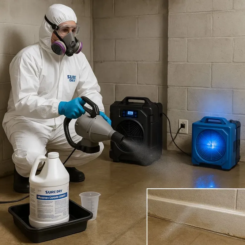 Sanitization and Odor Removal process in Brooks, ME