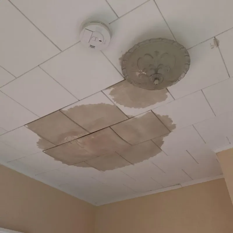 Ceiling Water Damage Repair in Brooks, ME