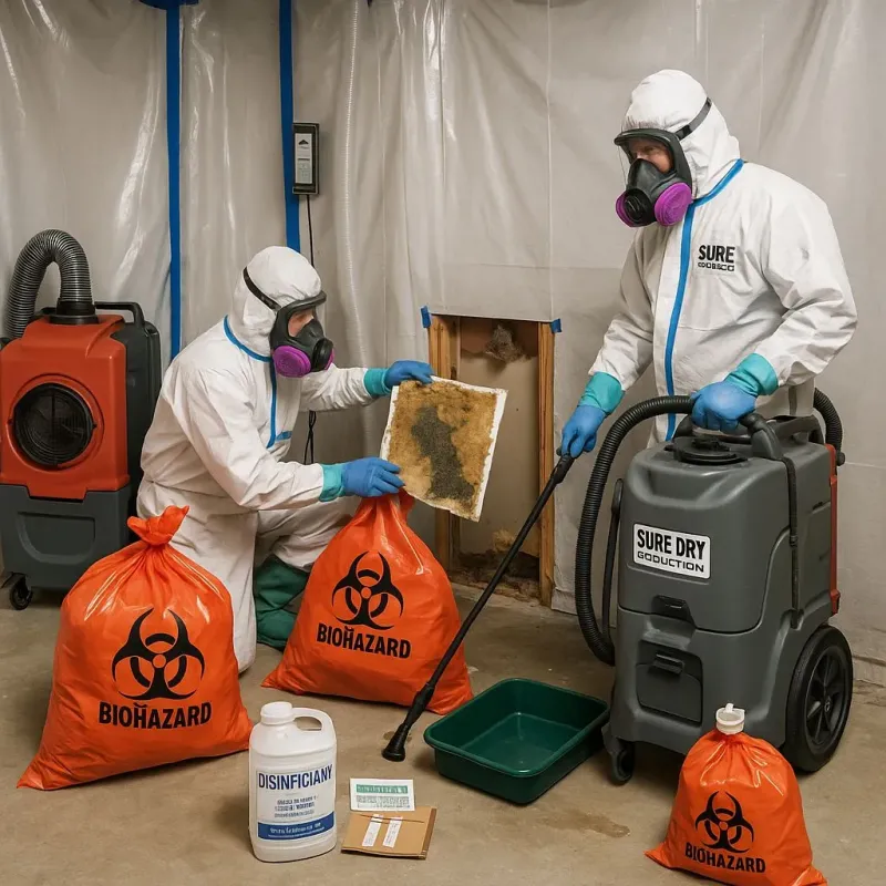 Contaminated Water Handling Protocols process in Brooks, ME