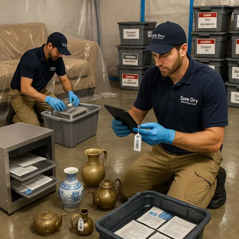 Content Protection and Restoration process in Brooks, ME