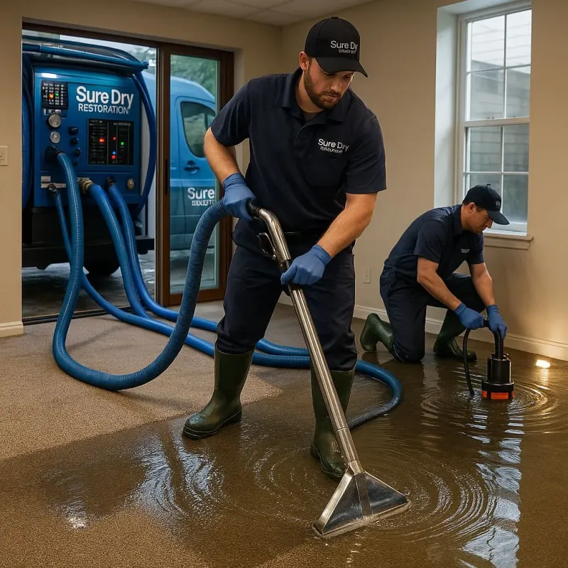 Water Extraction and Removal process in Brooks, ME